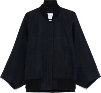 Max Mara Licht jack - Dames - Zomerjassen - Blauw - 2XS - Leer - Jassen