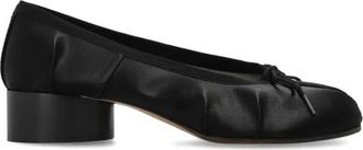 Maison Margiela H30 New Tabi Ballerina - Dames - Pumps - Zwart - 39 1/2 EU - Katoen - Schoenen