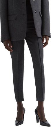 Prada Womens Gray Elastane Pants