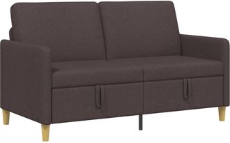 vidaXL Sof&aacute; Con Almacenamiento Marr&oacute;n Oscuro 152 X 78 X 87 Cm Vidaxl