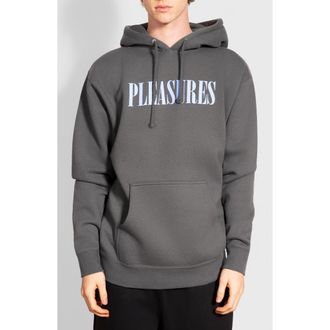 Pleasures House Blend Graphic Hoodie in Charcoal at Nordstrom Rack, Size Small