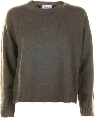 KANGRA crew neck sweater - Green
