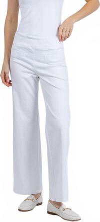 Elliott Lauren Modern Twill Wide Leg Pants - 29 In White