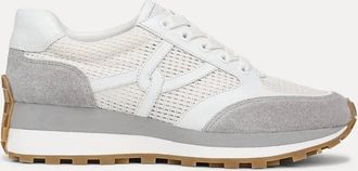Veronica Beard Womens Valentina Suede Sneaker In Lunar/lily