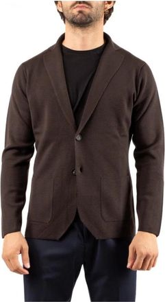 FILIPPO DE LAURENTIIS Giacca - Heren - Blazers - Bruin - XL - Jassen