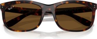 Ray-Ban Sunglasses, unisex, Brown, Size: 57 MM Balorette Sunglasses