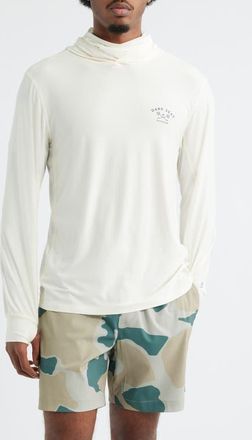 Dark Seas Bimini Long Sleeve Hooded T-Shirt in Off White at Nordstrom, Size Xx-Large