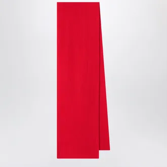 Le Bonnet Sciarpa in lana e caregora color Crimson