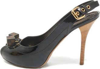 Louis Vuitton Sandali con punta aperta - Marrone