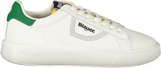 Blauer Polyurethane Men Mens Sneaker