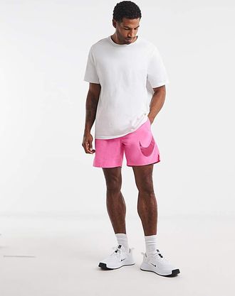 Nike 7 Inch Big Logo Swim Shorts
