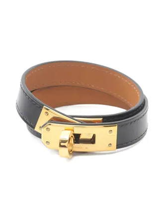 Herm&egrave;s Bracciale Kelly Double Tour 2023 - Nero