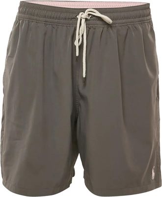 Polo Ralph Lauren Zwembroek met geborduurd logo - Grijs
