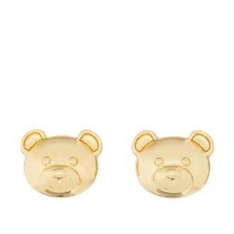 Moschino Orecchini Orsetto Moschino - - Accessories - Donna - Giallo - ONE SIZE