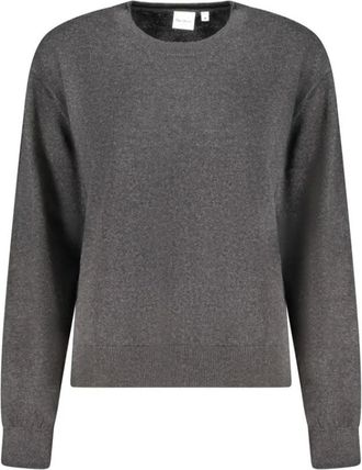 Pepe Jeans London Truien & Vesten, Dames, Grijs, XS, Katoen, Nero Cotton Sweater