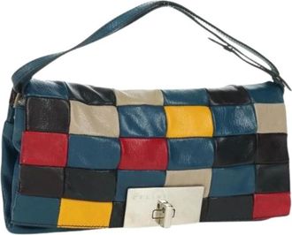 Celine Pre-owned Shoulder Bags, female, Multicolor, Size: ONE SIZE Pre-owned Vintage Shoulder Bag