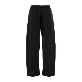 Alexander Wang Dames, Broeken, Zwart, Maat: M Katoen