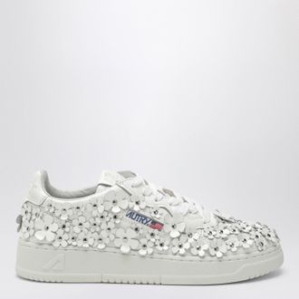 Autry Sneaker Medalist Blooming in white leather