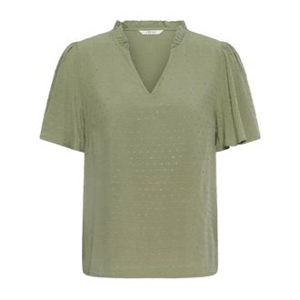 Cream Blouses - Dames - Blouses & Shirts - Groen - Maat: M