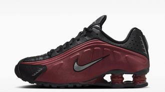 Nike (WMNS) Nike Shox R4 Black Team Red AR3565-009