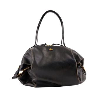 Vivienne Westwood Dames, Tassen, Zwart, Maat: ONE Size Leer