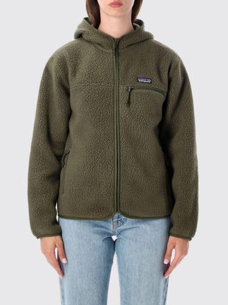 Patagonia Giacca corta in pile con cappuccio Retro con chiusura a zip