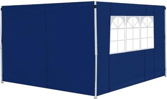 OUTSUNNY 3m x 2m Gazebo Replacement Side Panels - Blue | TJ Hughes