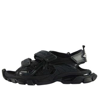 Balenciaga Track Sandal Triple Black 617542W2CC11000
