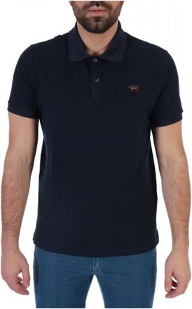 Paul & Shark Heren, Tops, Blauw, Maat: 5XL Piqu&eacute;