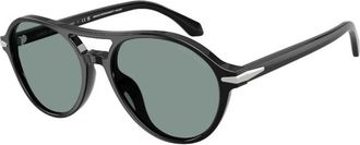 Giorgio Armani Authentieke Bril met Topkwaliteit - Heren - Zonnebrillen - Zwart - 55 MM - Accessoires