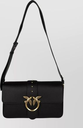 Pinko love bag one medium leather shoulder bag