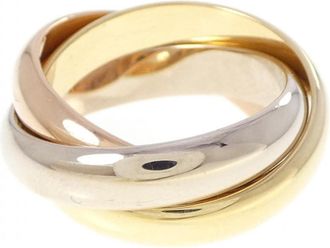 Cartier Pink Gold White Gold Yellow Gold Yellow Gold (18K) Pink Gold (18K) White Gold (18K) Band Ring (Pre-Owned)