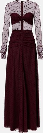 Rebecca Vallance Barbera point desprit tulle gown