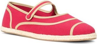 Staud Nora Espadrille Flat in Rouge at Nordstrom, Size 36.5