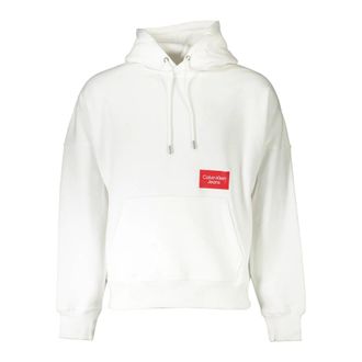 Calvin Klein Hombre, Sudaderas, Blanco, Talla: L