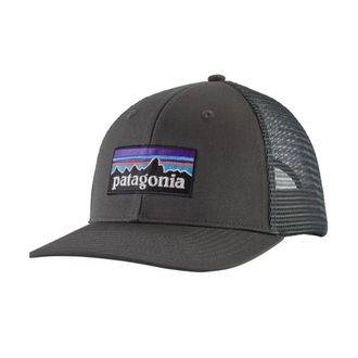Patagonia P-6 Logo Trucker Hat - male - Patagonia - Hats & Caps - Gray - ONE SIZE - Accessories