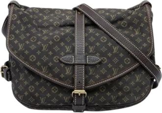 Louis Vuitton Pre-owned Mini Lin Saumur - - Pre-owned - Donna - Marrone - ONE SIZE