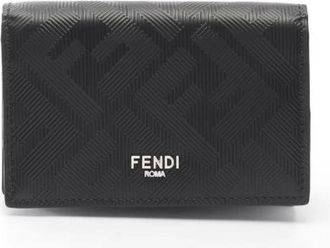 Fendi Pre-owned Wallets, male, Black, Size: ONE SIZE Pre-owned Leather wallets