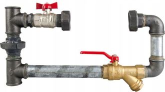 OEM Bypass Para Bomba De Calefacci&oacute;n Central 25-1 Galvanizado