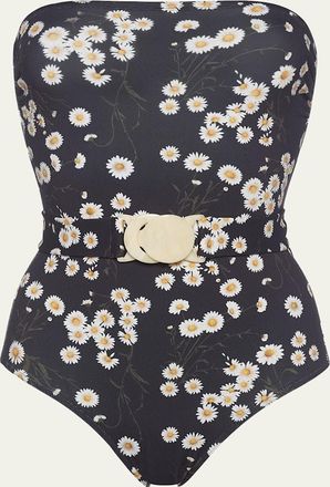 Eres Courtois Belted One-Piece Swimsuit