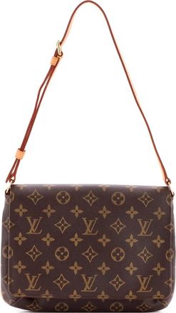 Louis Vuitton Musette Tango Handbag Monogram Canvas shoulder bag - Bruin