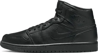 Nike Jordan Air Jordan 1 Mid Triple Black 2022 554724-093