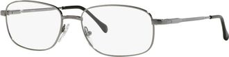 Sferoflex Vierkant optisch montuur - Heren - Accessoires - Grijs - Maat: 56 MM