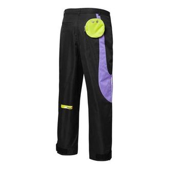 Puma X Roaringwind Oversized Pants Black Purple Yellow 532592-01