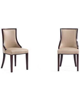 Manhattan Comfort Set Of 2 Grand Dining Chairs