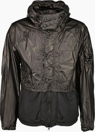 C.P. Company Mens Taylon L Mixed Lens Jacket - Black - Size: 40/Regular