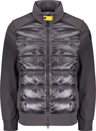 Parajumpers Matty Quilted Hybrid Jacket - Heren - Gewatteerde jassen - Grijs - M - Polyester - Jassen