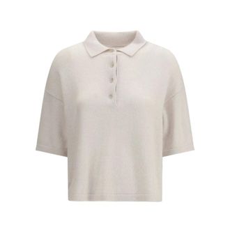 Allude Donna, Maglie, Beige, M, new