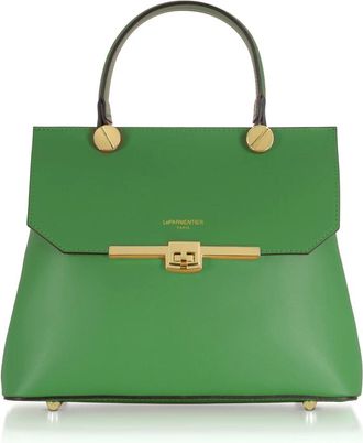 Le Parmentier Handbags - Dames - Handtassen - Groen - ONE Size - Leer - Tassen