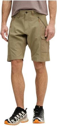 Fj&auml;llr&auml;ven Abisko Shorts - Heren - Korte Broeken - Groen - S - Katoen - Korte Broeken